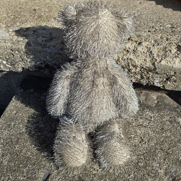 Second Nature Design Simply Irresistible Gray Sad Teddy Bear Plush 2004 - Picture 5 of 9